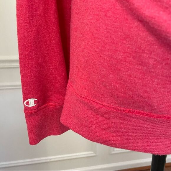 Champion Cowl Neck Sweatshirt Pockets L - Picture 5 of 7